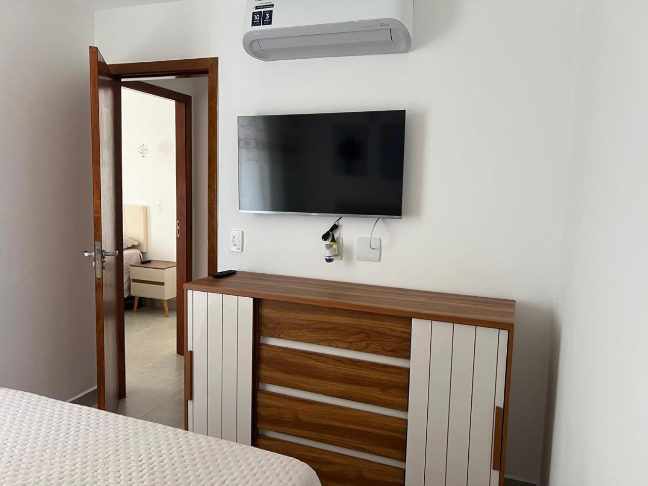 Beleza De Apartamento 300 Metros Da Praia Γκουαρούχα Εξωτερικό φωτογραφία